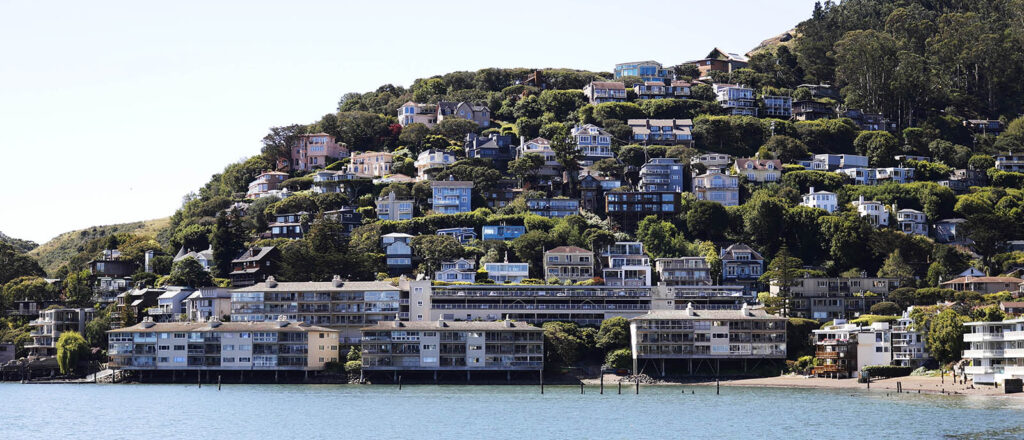 Sausalito hillside